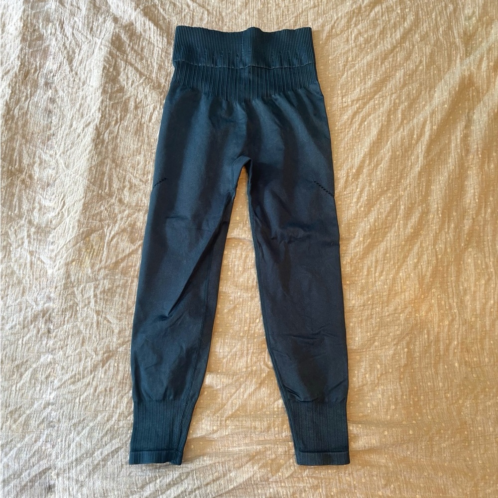 💲 Joy Lab Seamless Blue Leggings with Ribbed detail NWOT